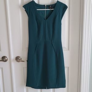 Emerald Green Fitted Dress from H&M